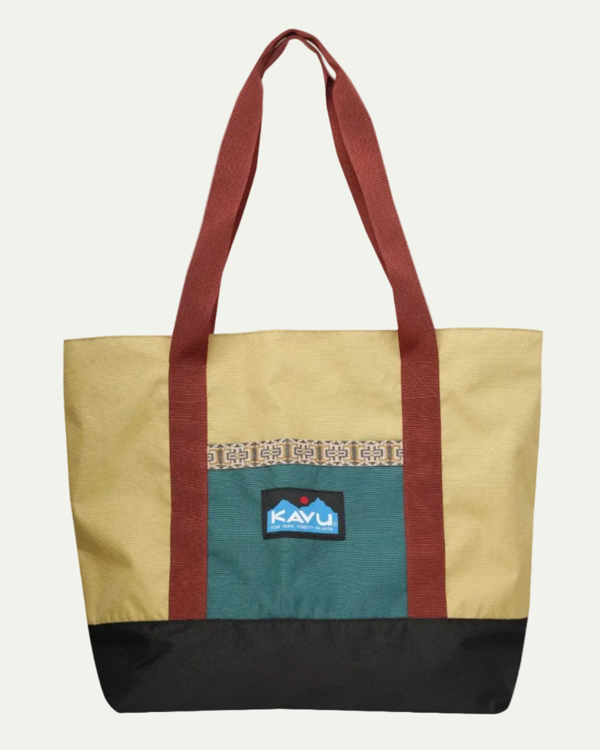 KAVU Boat Bag Tote Forest Pass - product view