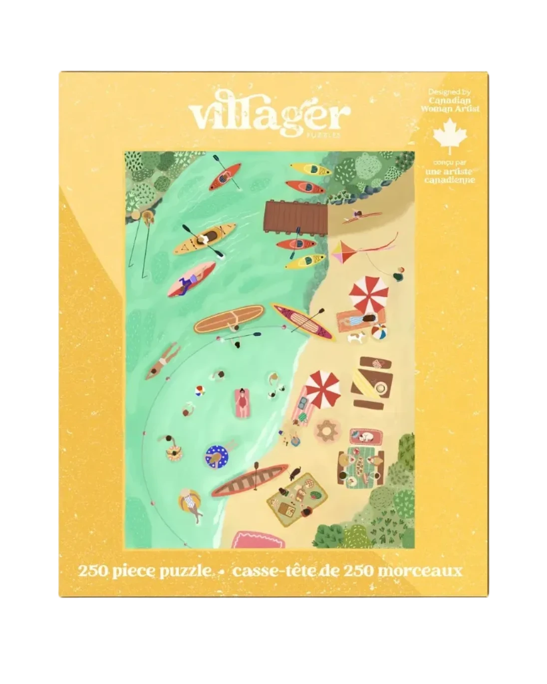 Lake Day 250 Piece Puzzle