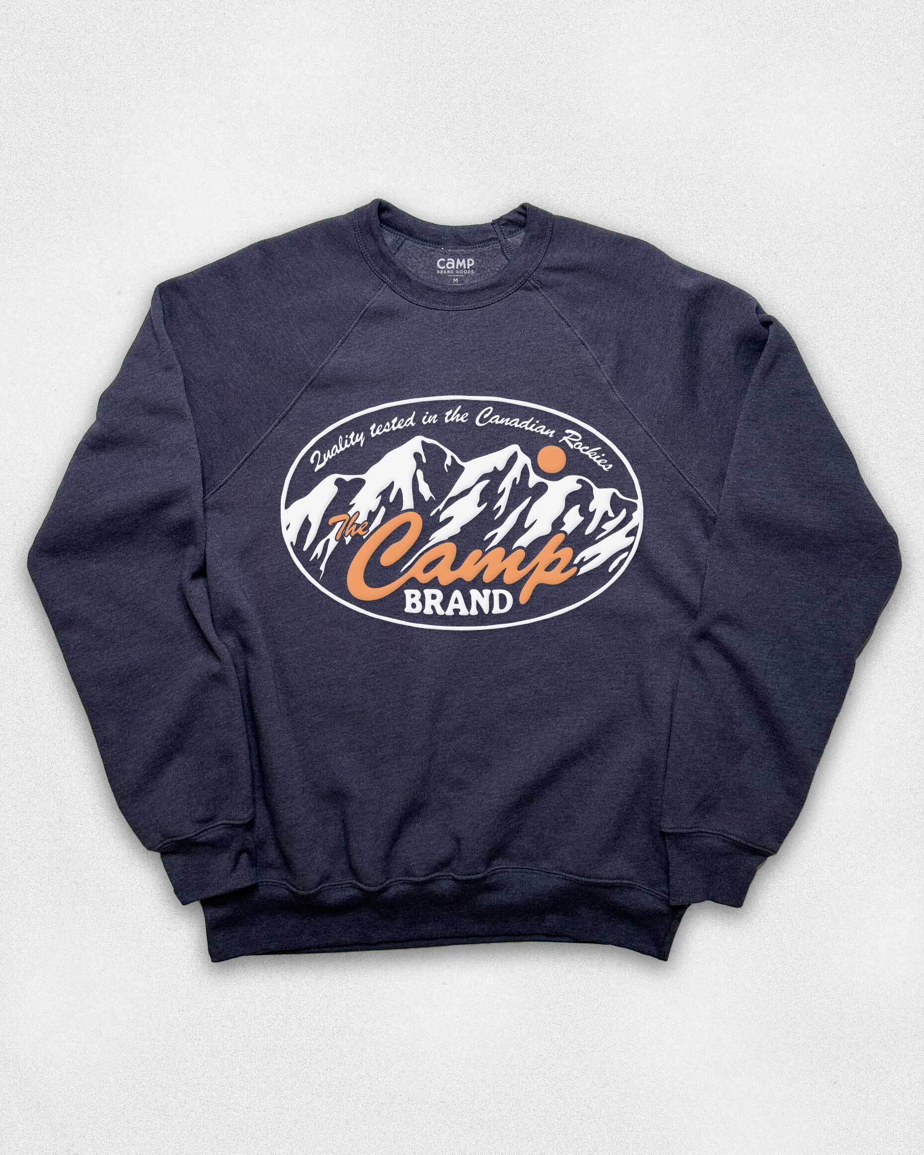 Alpine Glow Original Crew Heather Navy