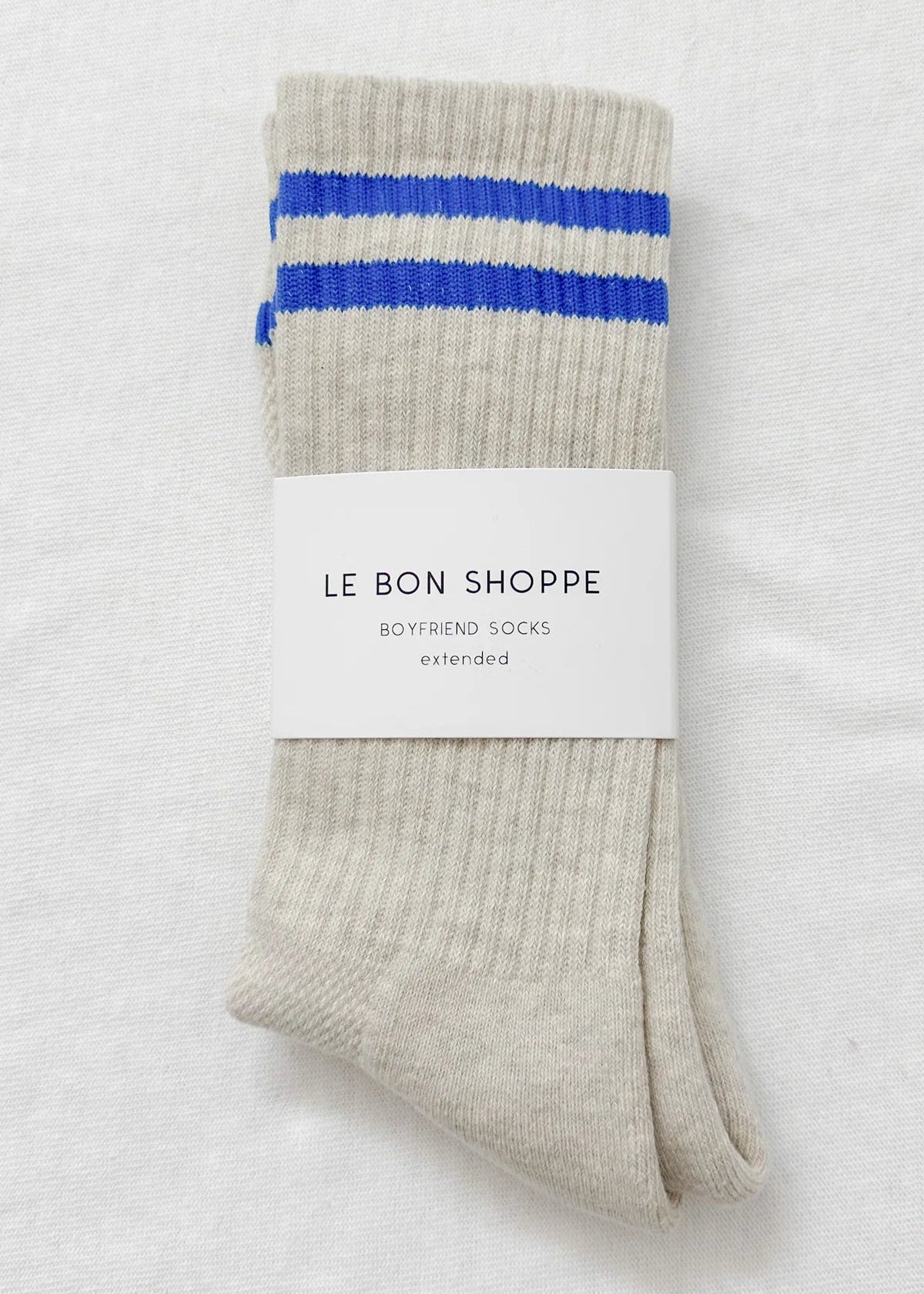 Extended Boyfriend Socks Ice