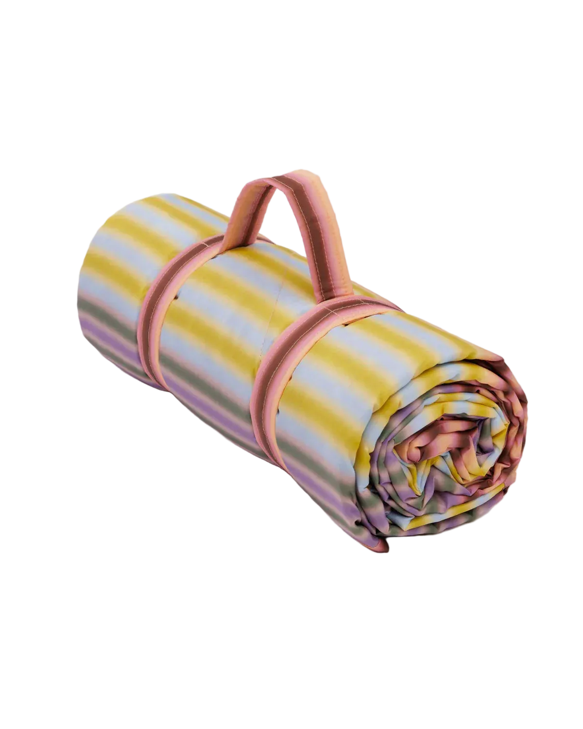 Puffy Picnic Blanket - Gradient Stripe Multi