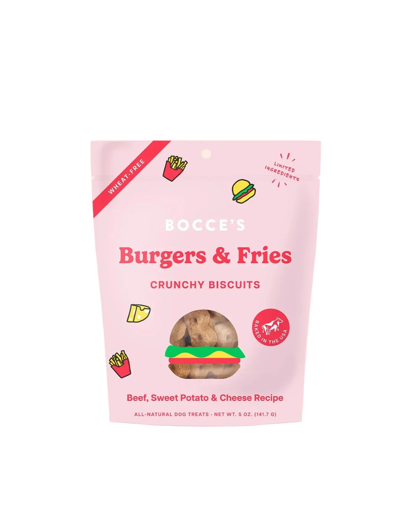 Burgers and Fries Crunchy Biscuits