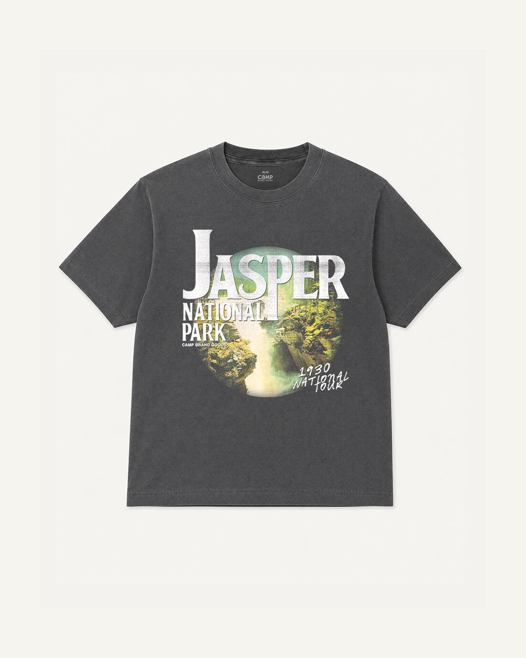 Kids Jasper Rockies Tour Vintage T-Shirt - Faded Black