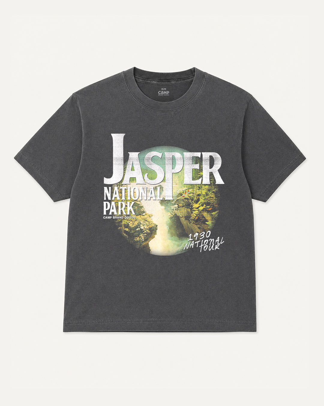 Women's Jasper Rockies Tour Vintage T-Shirt - Faded Black