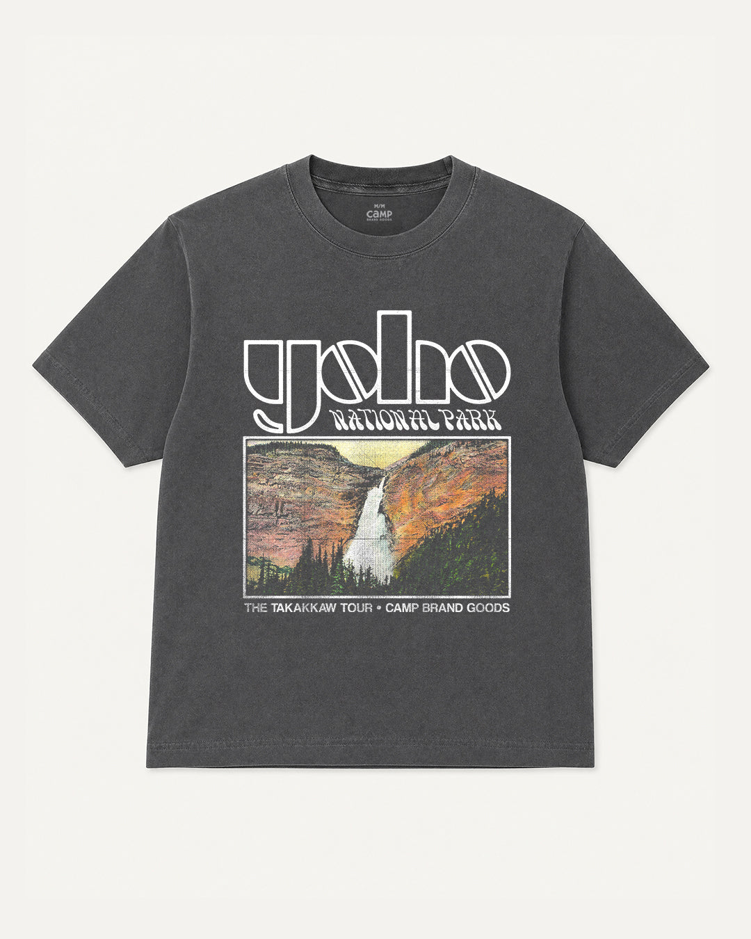 Women's Yoho Rockies Tour Vintage T-Shirt - Faded Black