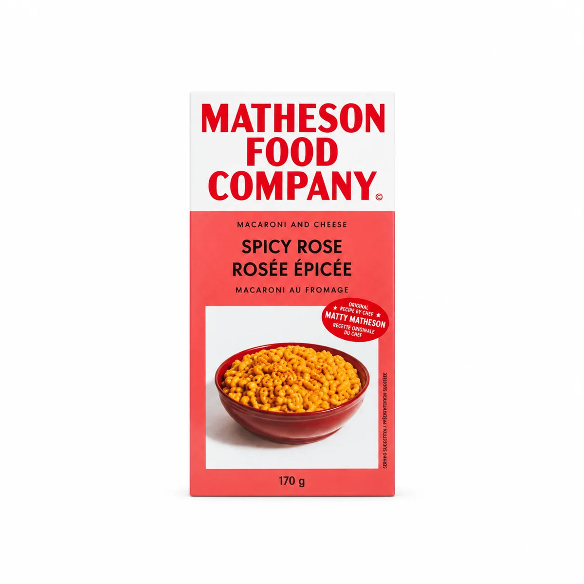 Matty Mac & Cheese Spicy Rose