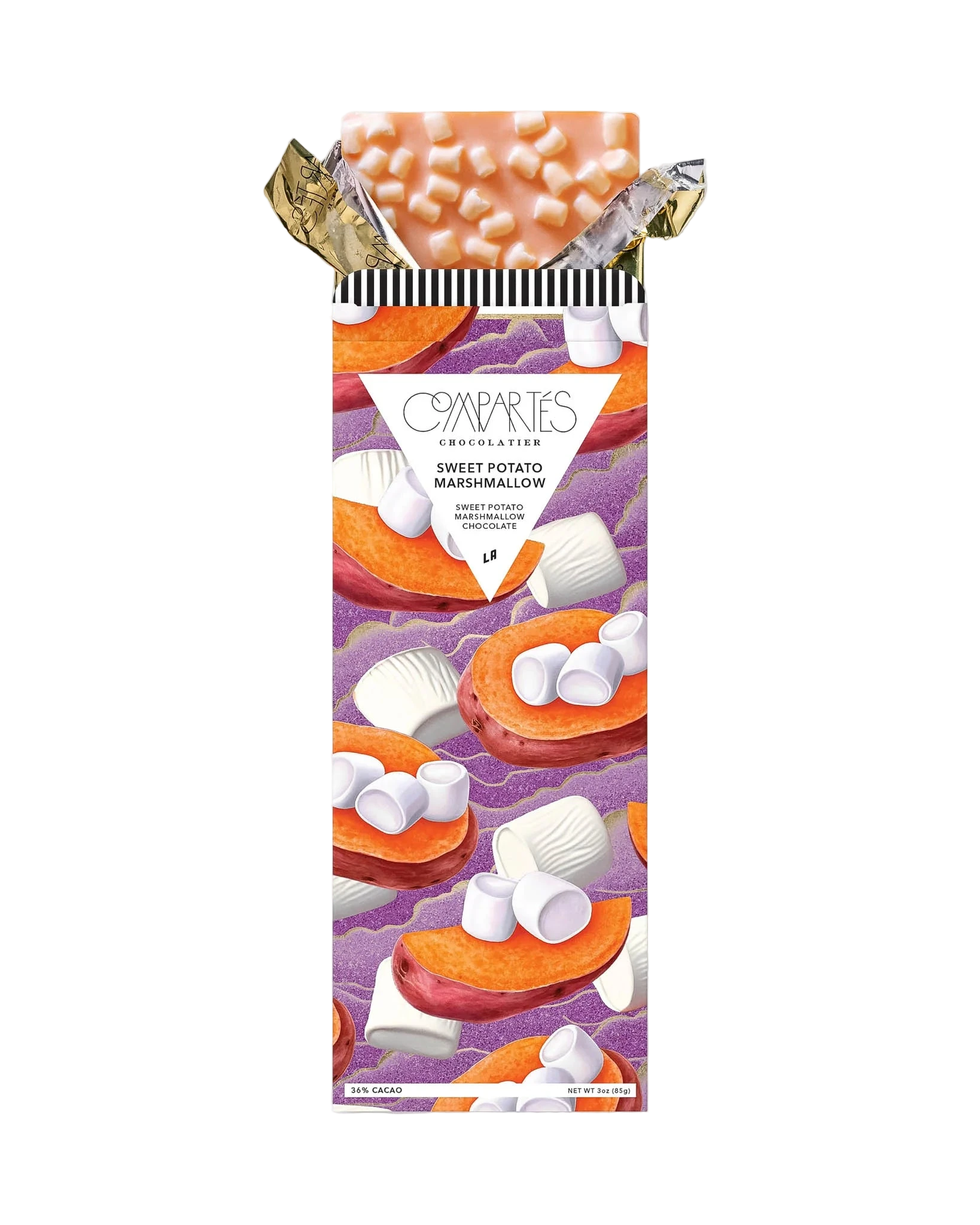 Sweet Potato Marshmallow Chocolate Bar