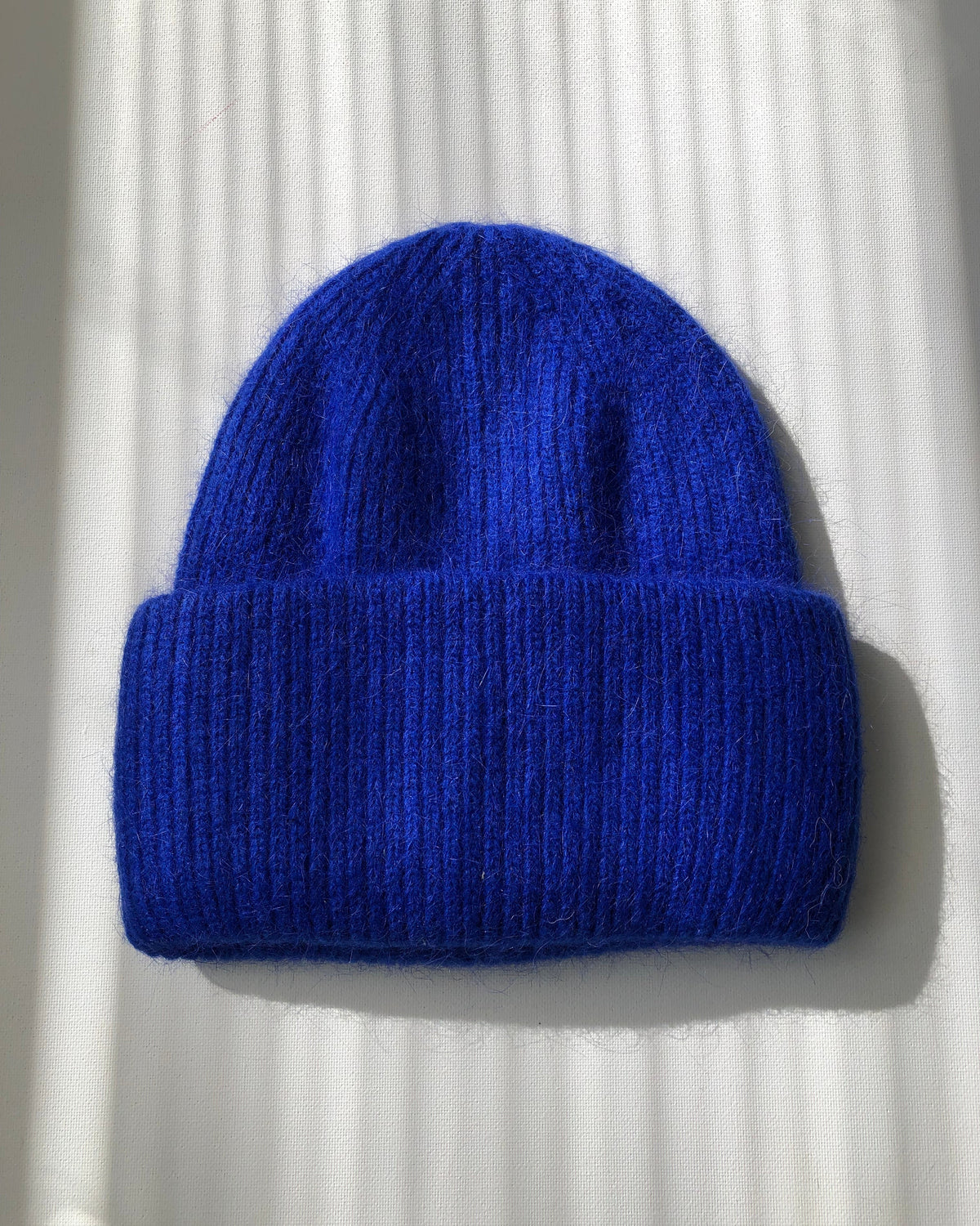 Billy Bamboo Royal Angora Beanie - Royal Blue product view