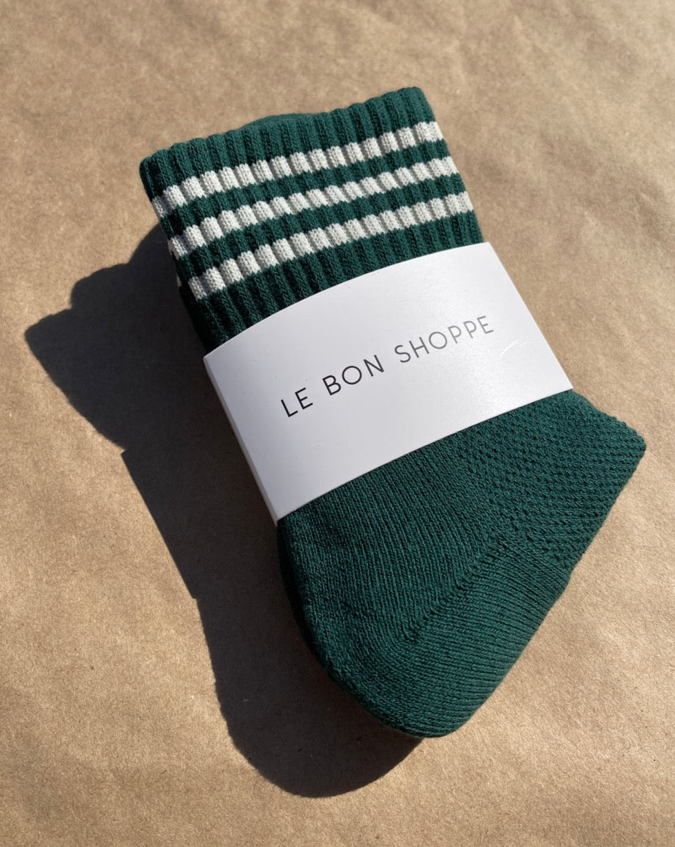 Girlfriend Socks Hunter Green