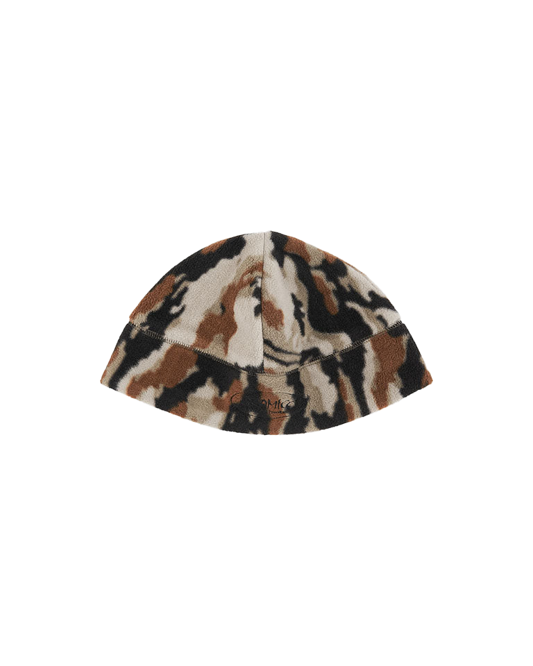 Thermal Fleece Beanie - Bark Camo