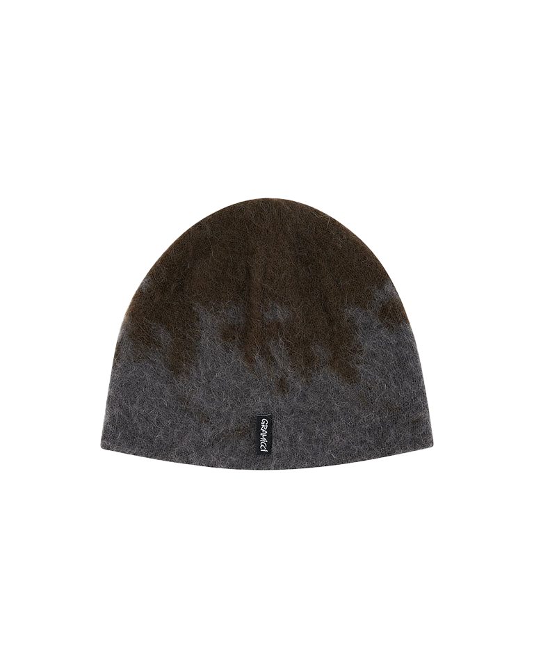 Mohair Splatter Beanie - Slate Splatter