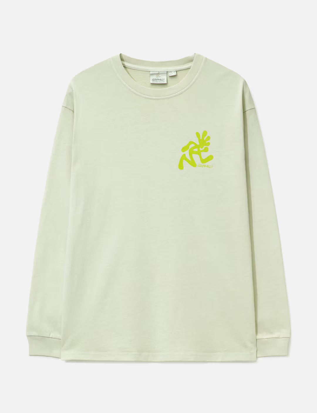 Running Man Longsleeve Tee Natural Pigment