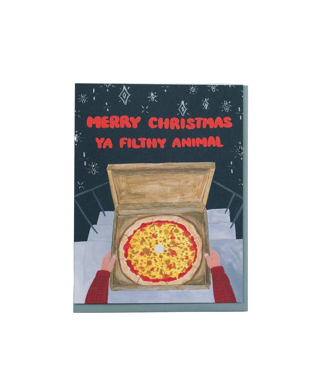 Lovely Cheese Pizza Card