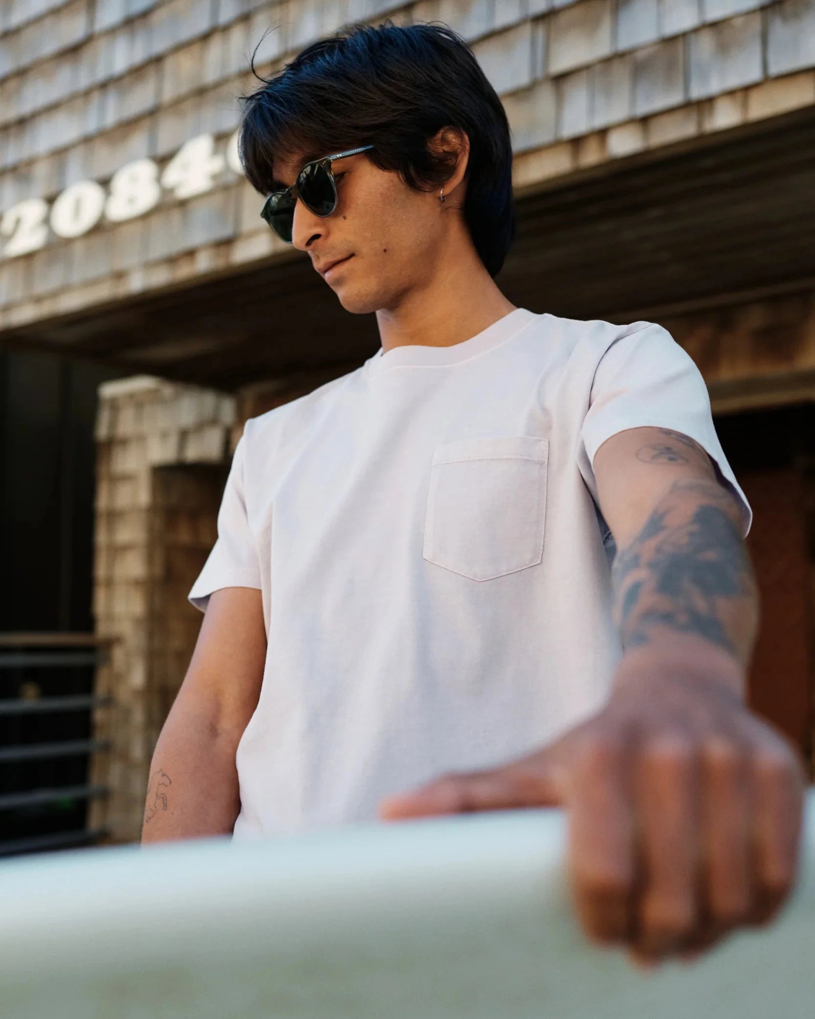 Base Tee Vintage White