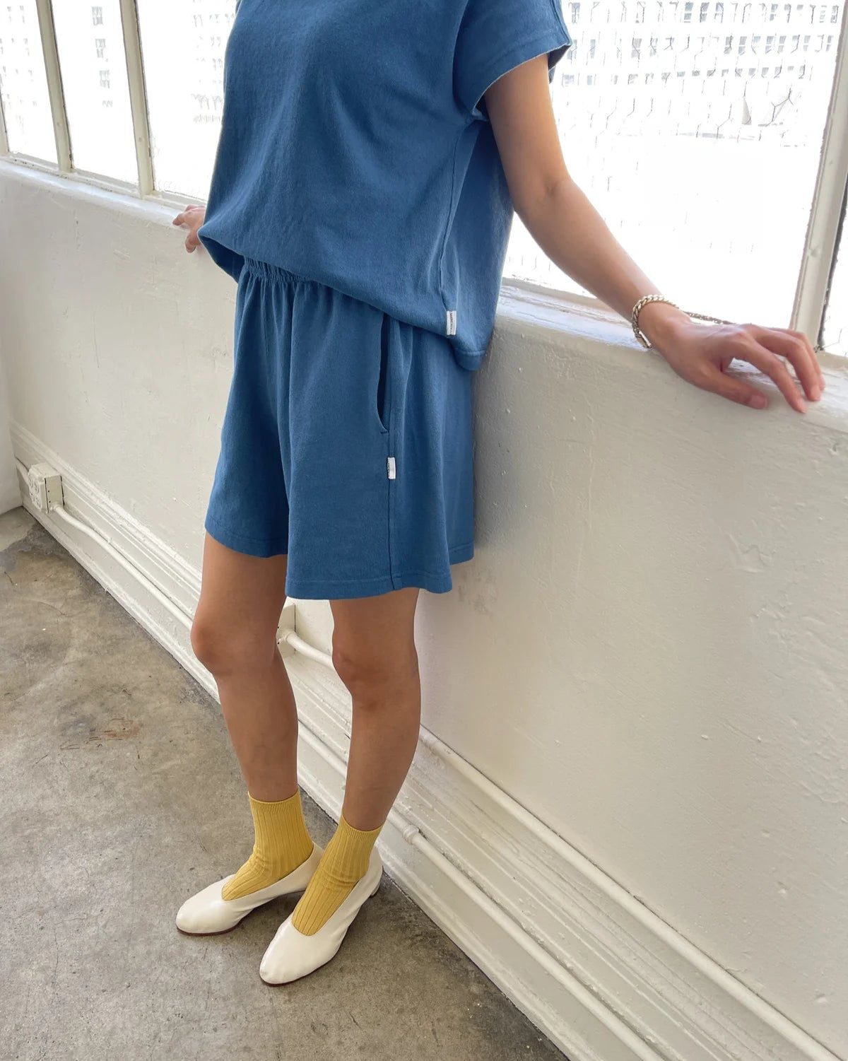 Flared Basketball Shorts Ocean