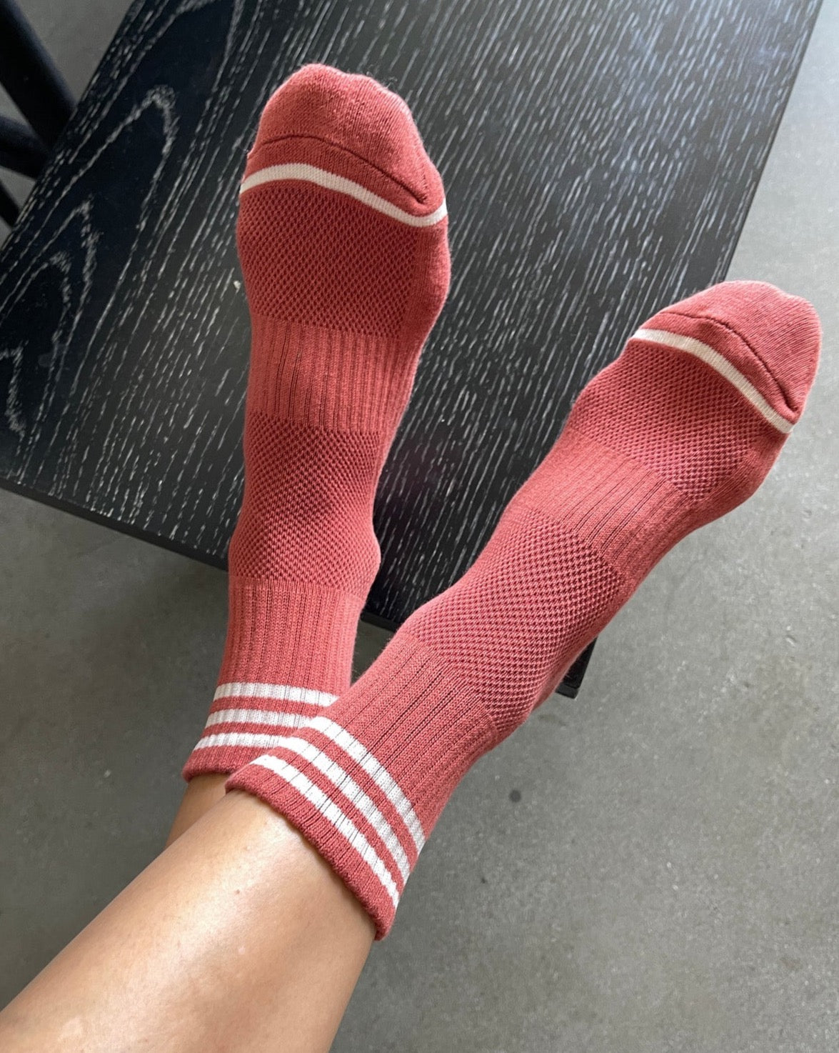 Girlfriend Socks Terracotta