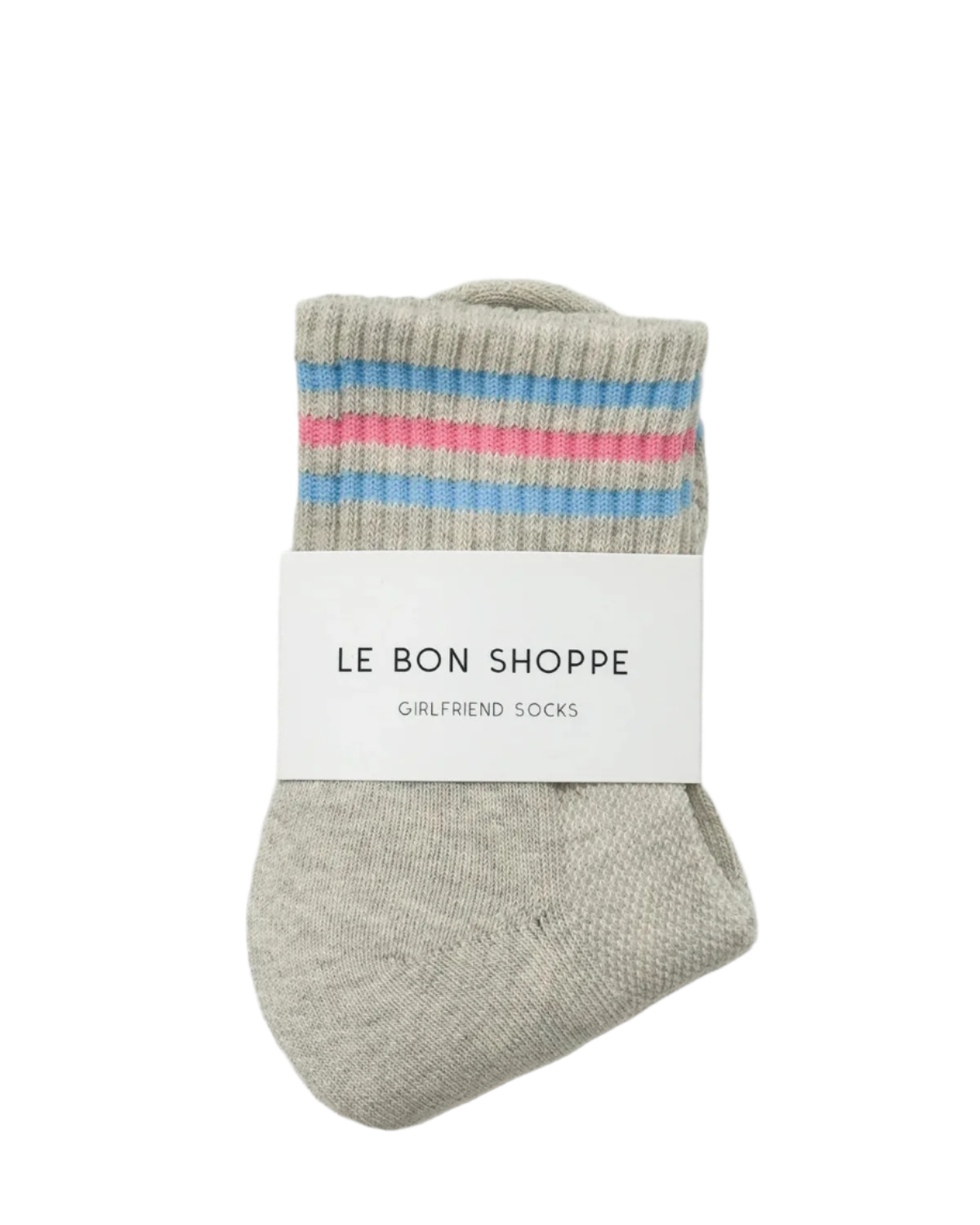 Girlfriend Socks Bright Grey
