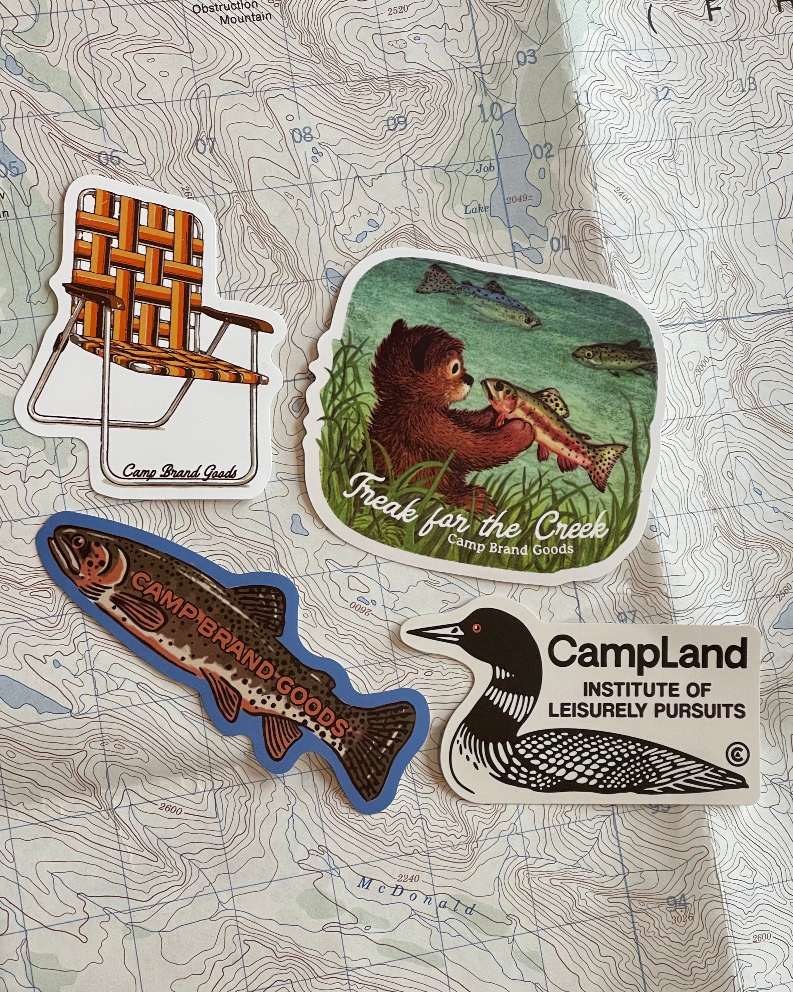 Creek Freak Sticker Pack