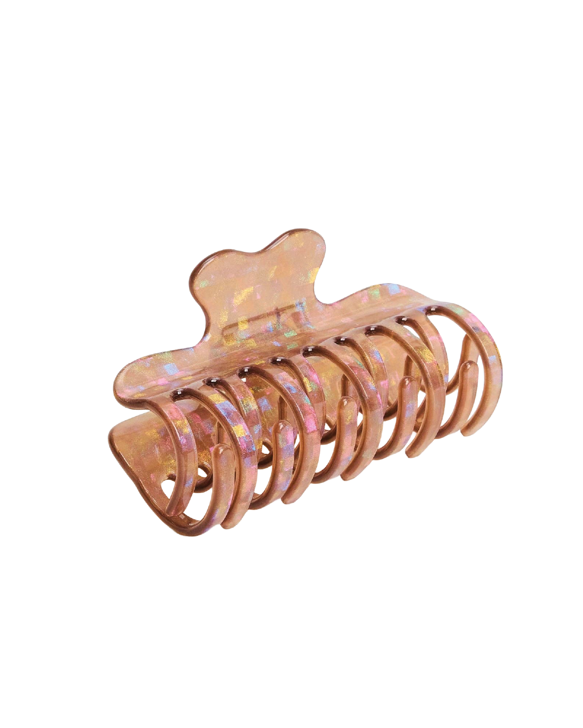 Jojo Claw in Small Hazel Sparkle