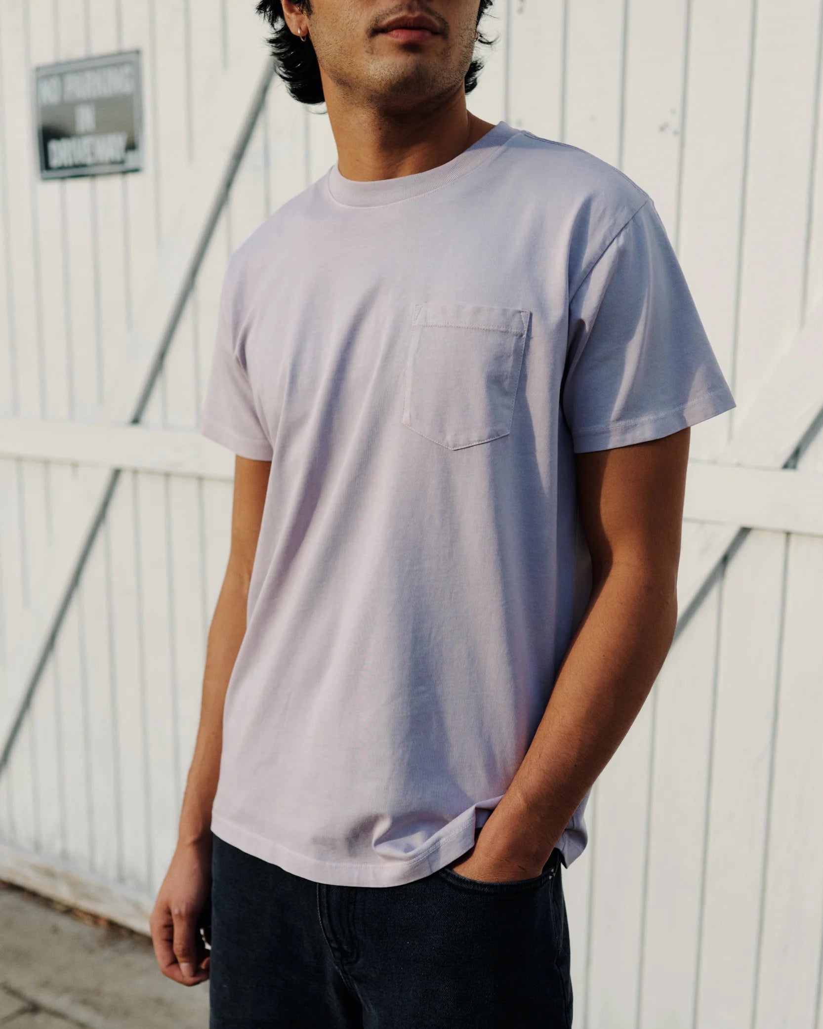 Base Tee Light Lavender Pigment Dye