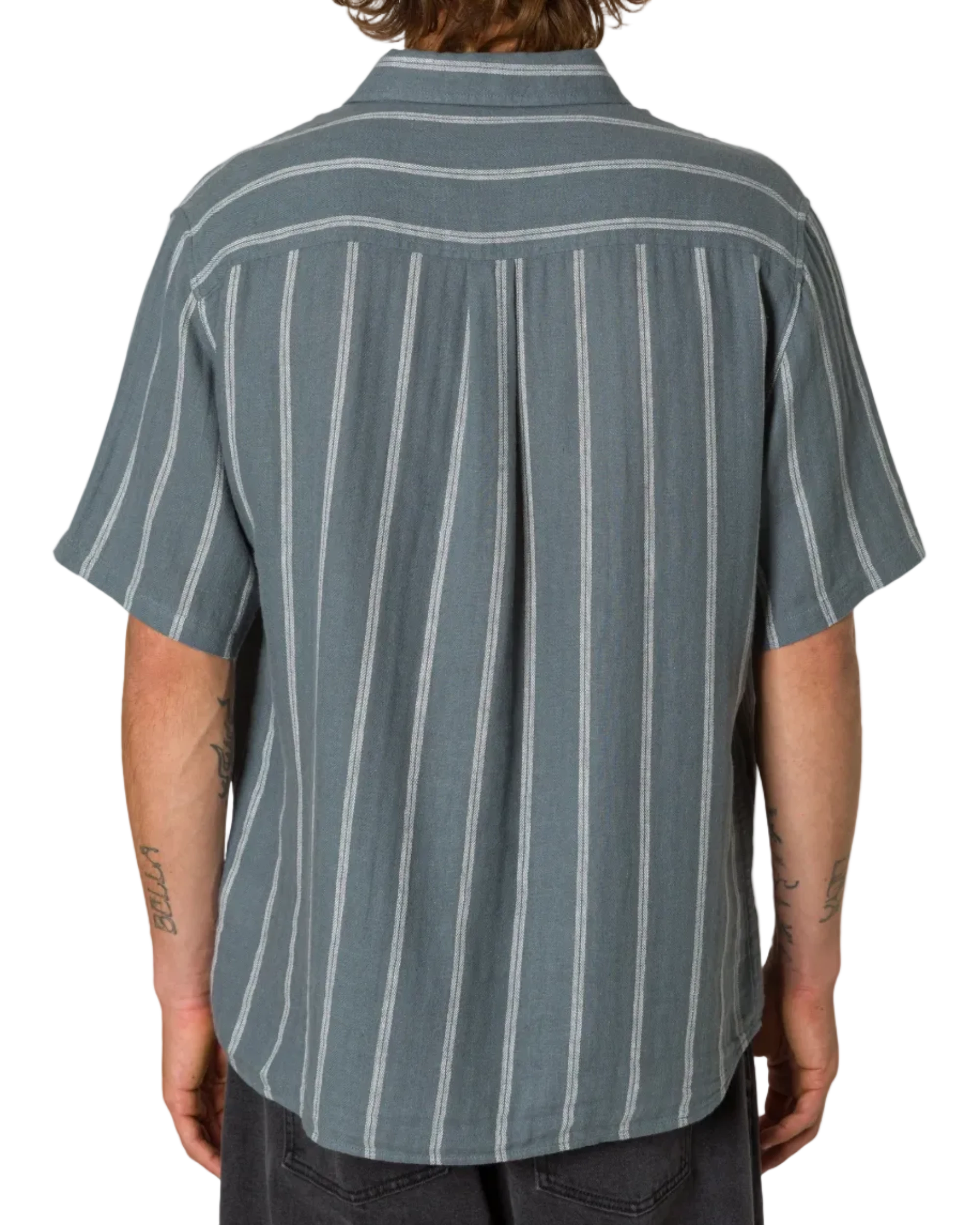 Alan Shirt Tempest Blue