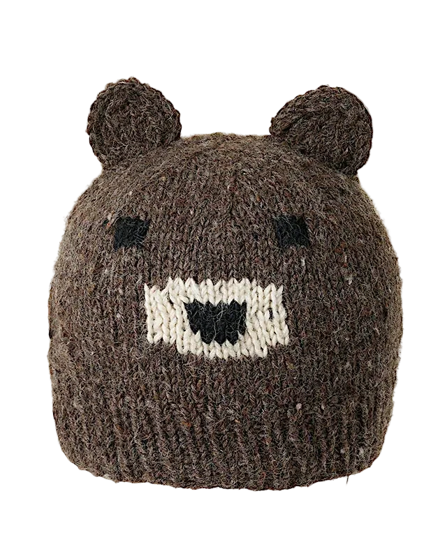Kuma Kids Toque - Heather Brown