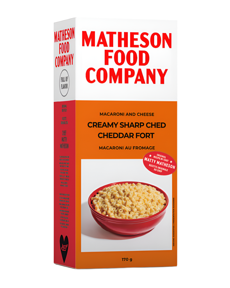 Matty Mac & Cheese Creamy Sharp Cheddar