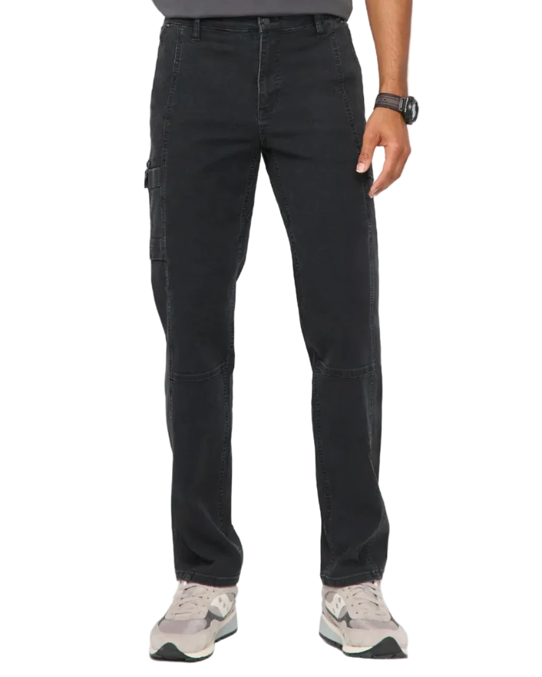 Men's Stretch Canvas 7 Pocket Pant - Black