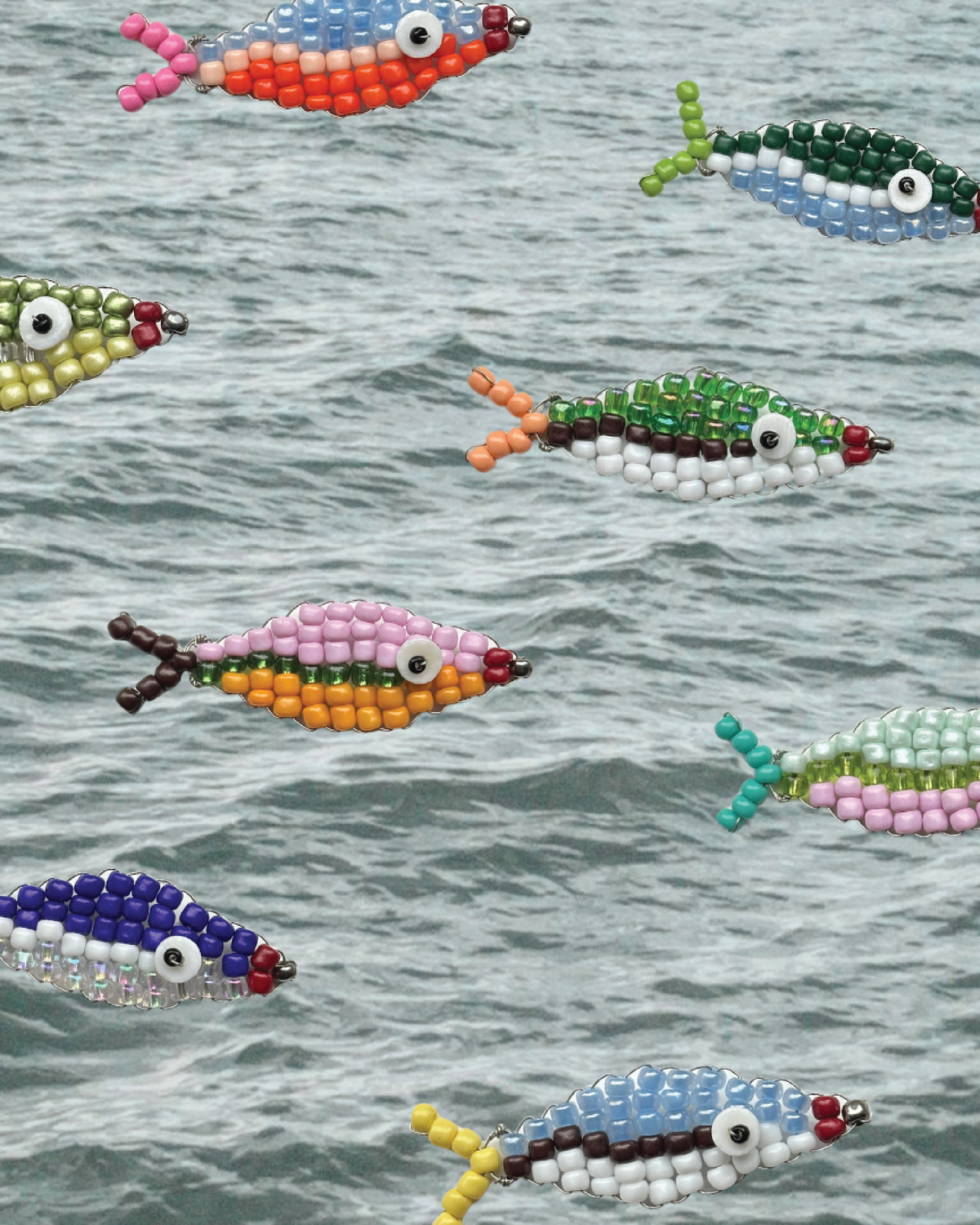 Beaded Fish Charm Craft Kit: Walter