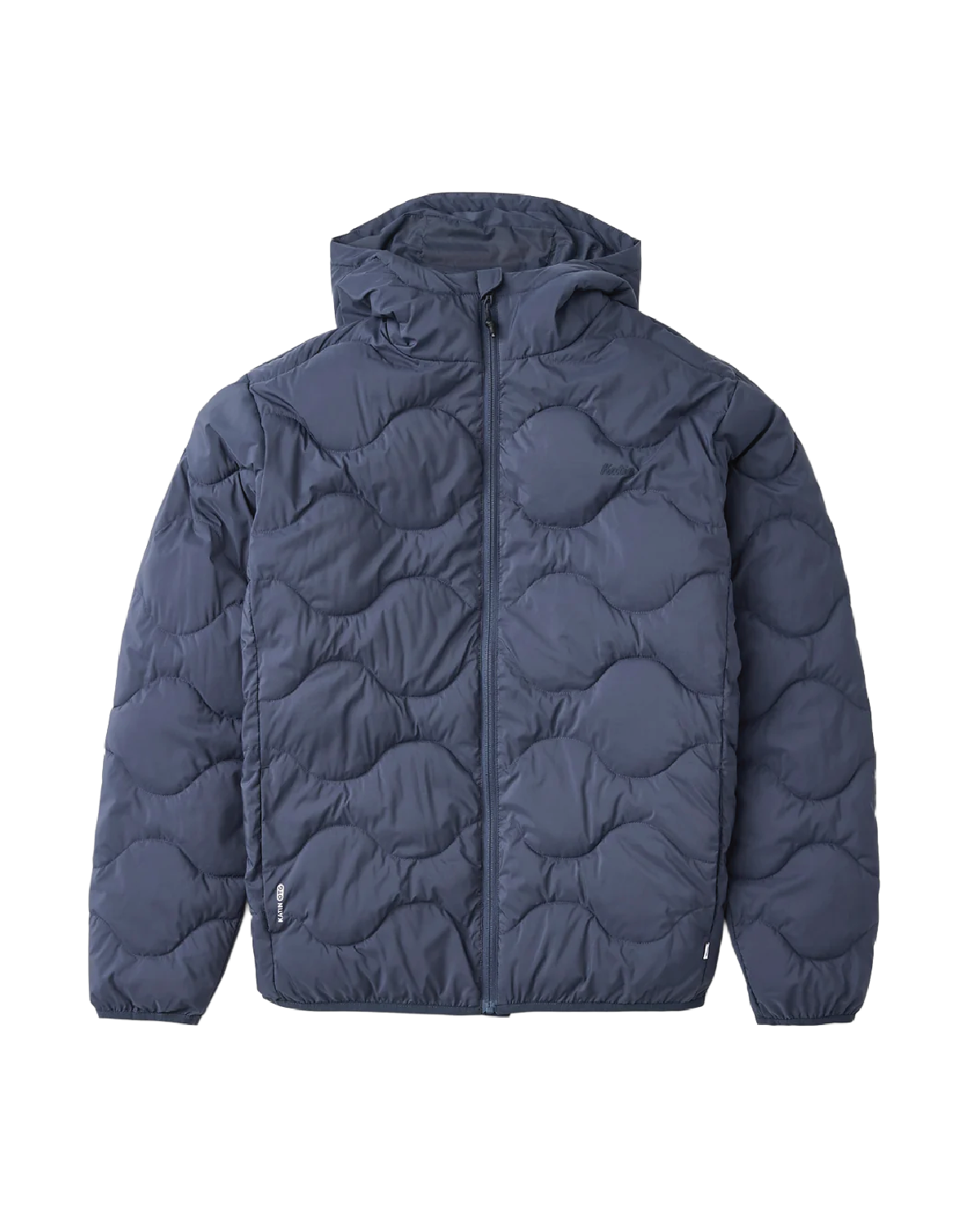 OTG Henson Hooded Puffer - Washed Blue