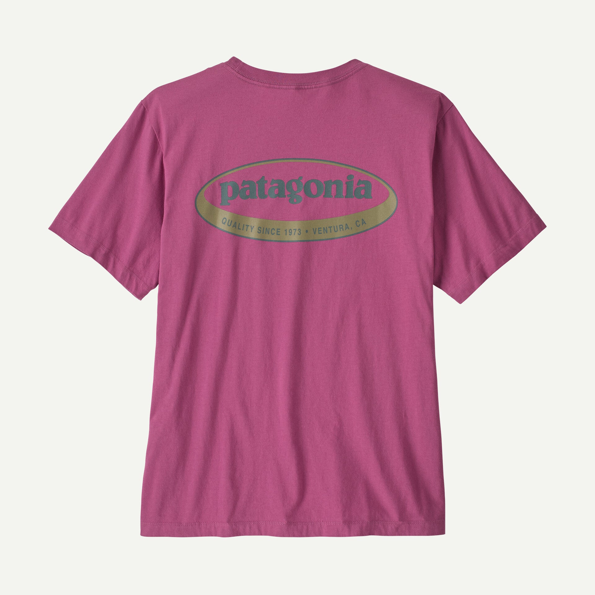 Men's '95 Oval Logo T-Shirt Faded Magenta