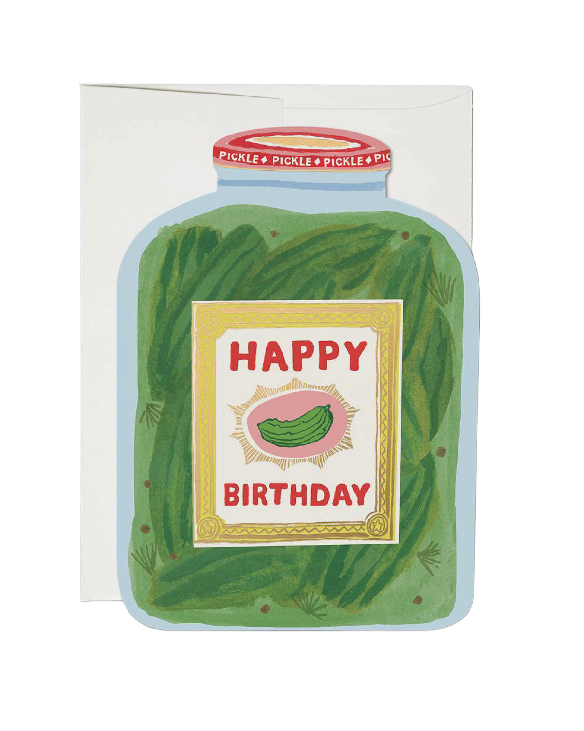 Pickle Birthday Card