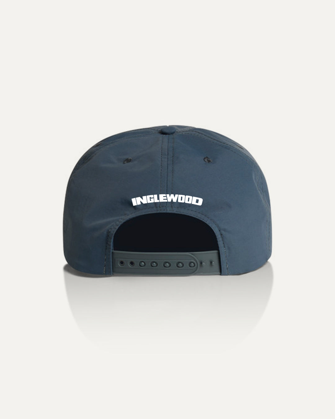Slightly Seedy Nylon Camp Hat - Petrol Blue