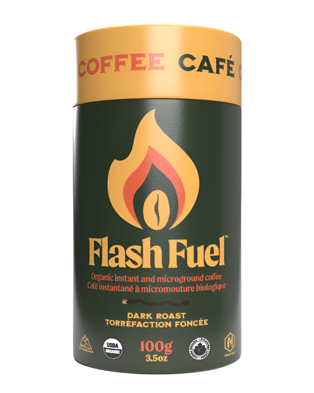Flash Fuel Instant Coffee Dark Roast Canister