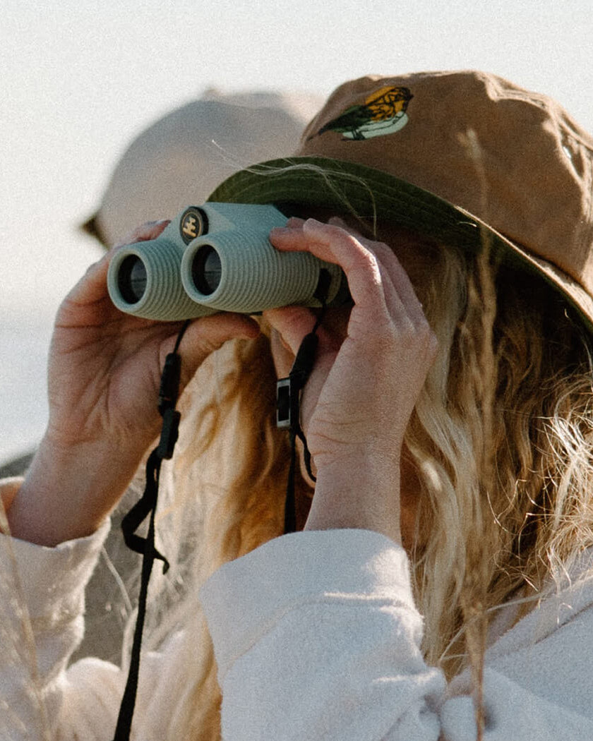 Standard Issue 8x25 Waterproof Binoculars - Glacier Blue