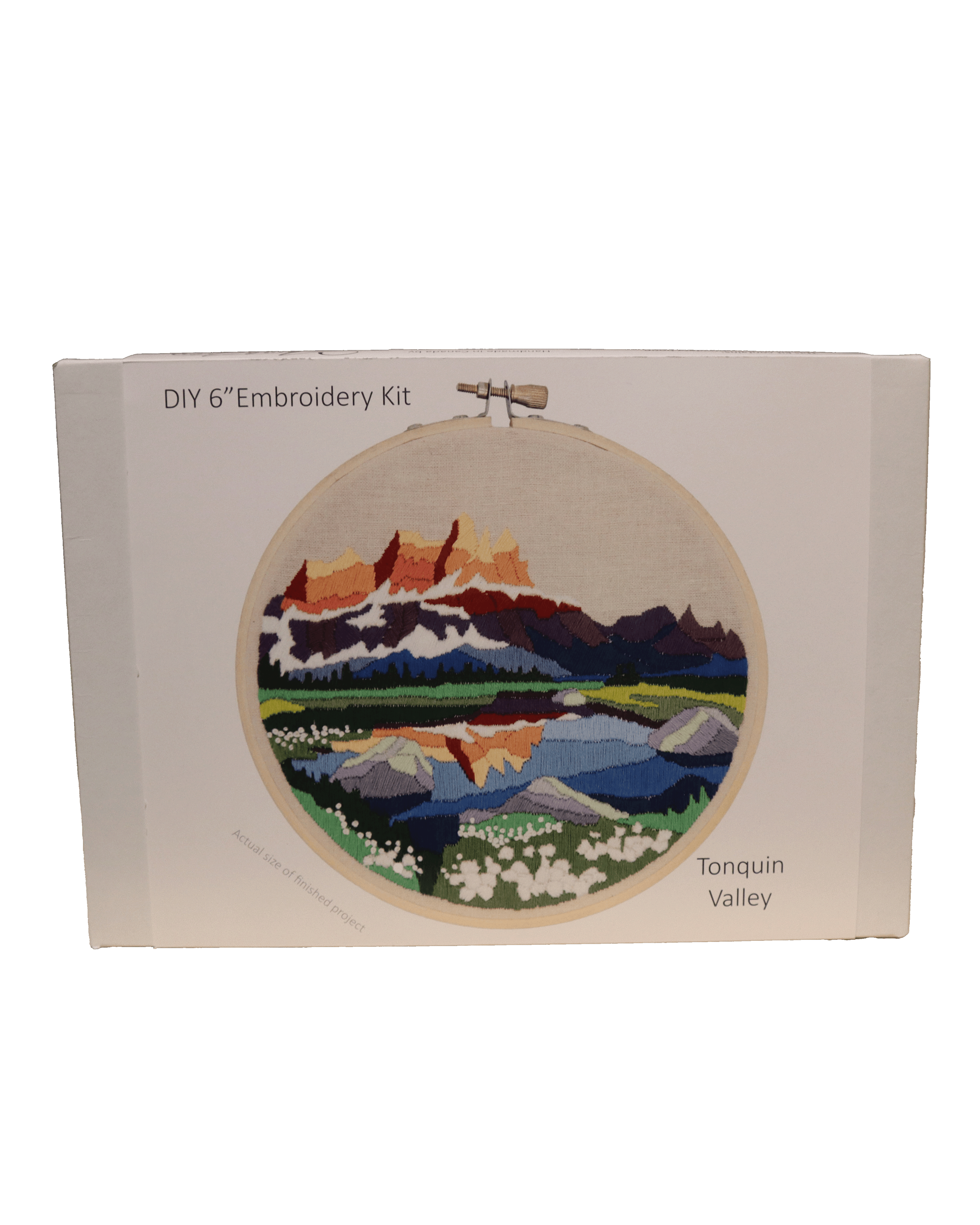 Tonquin Valley Diy Embroidery Kit