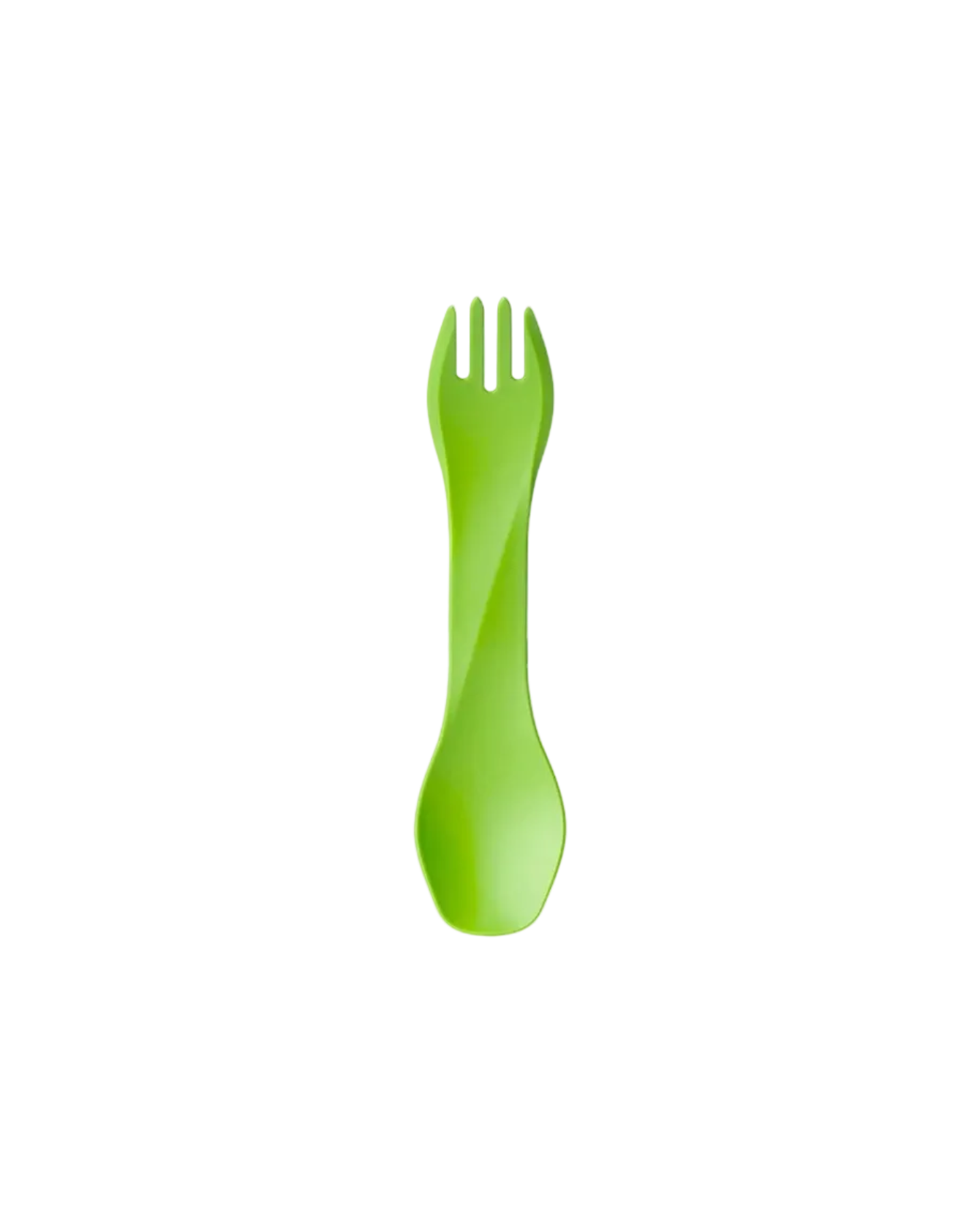 GoBites Kids Portable Reusable Spork: Light Green