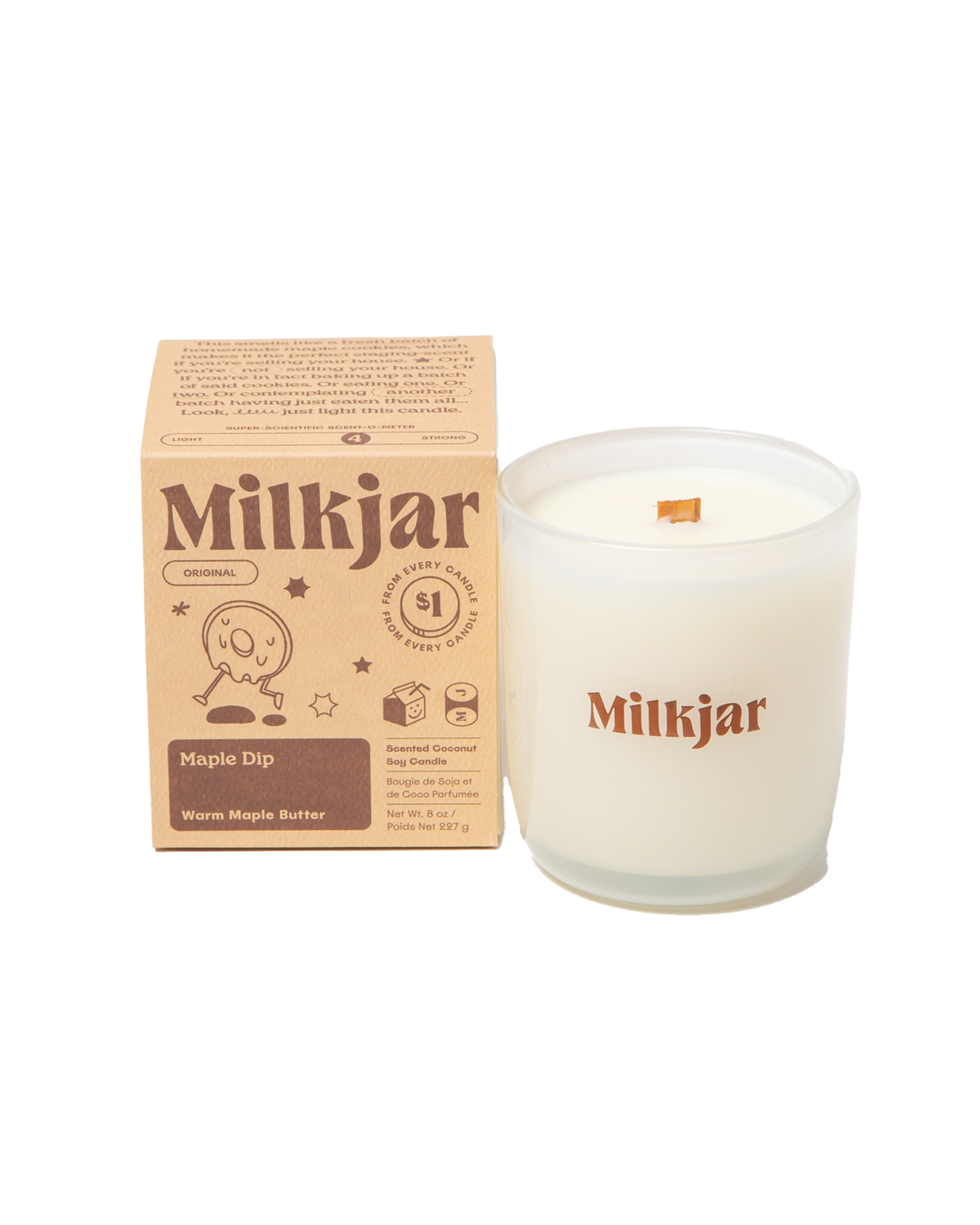 Maple Dip Candle