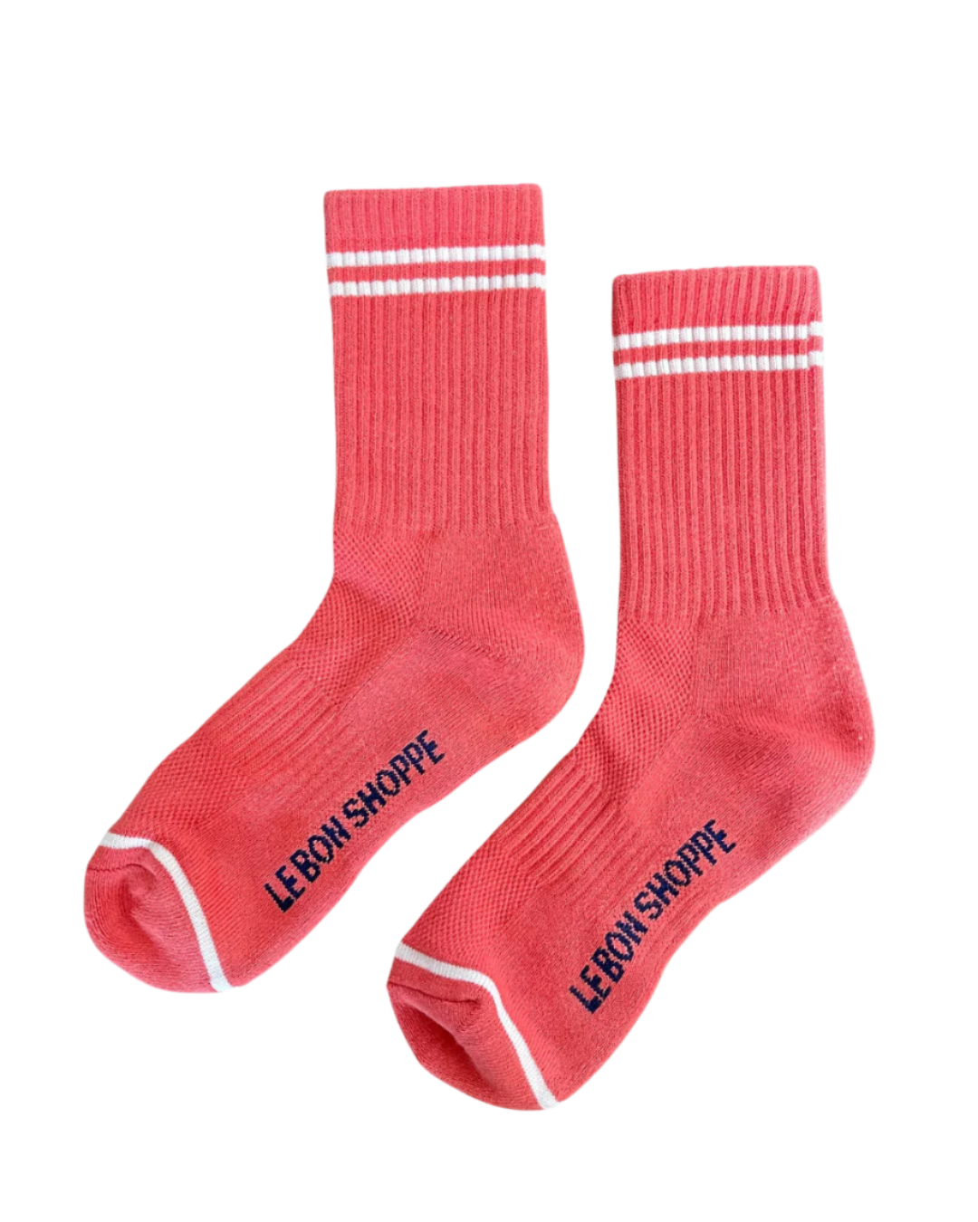 Boyfriend Socks Coral