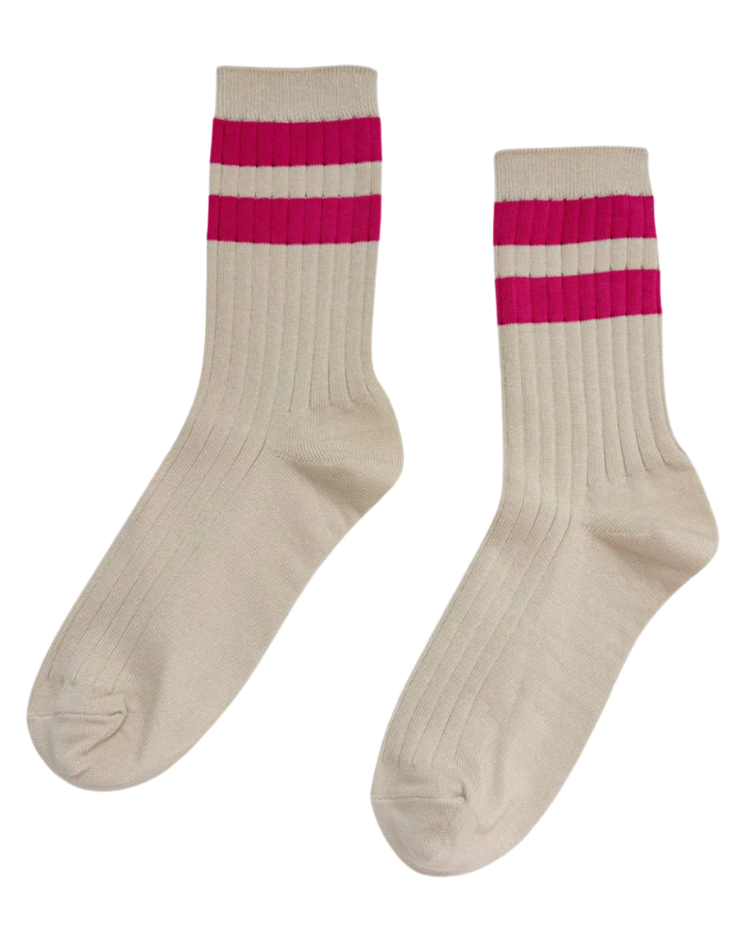 Varsity Her Socks Magenta