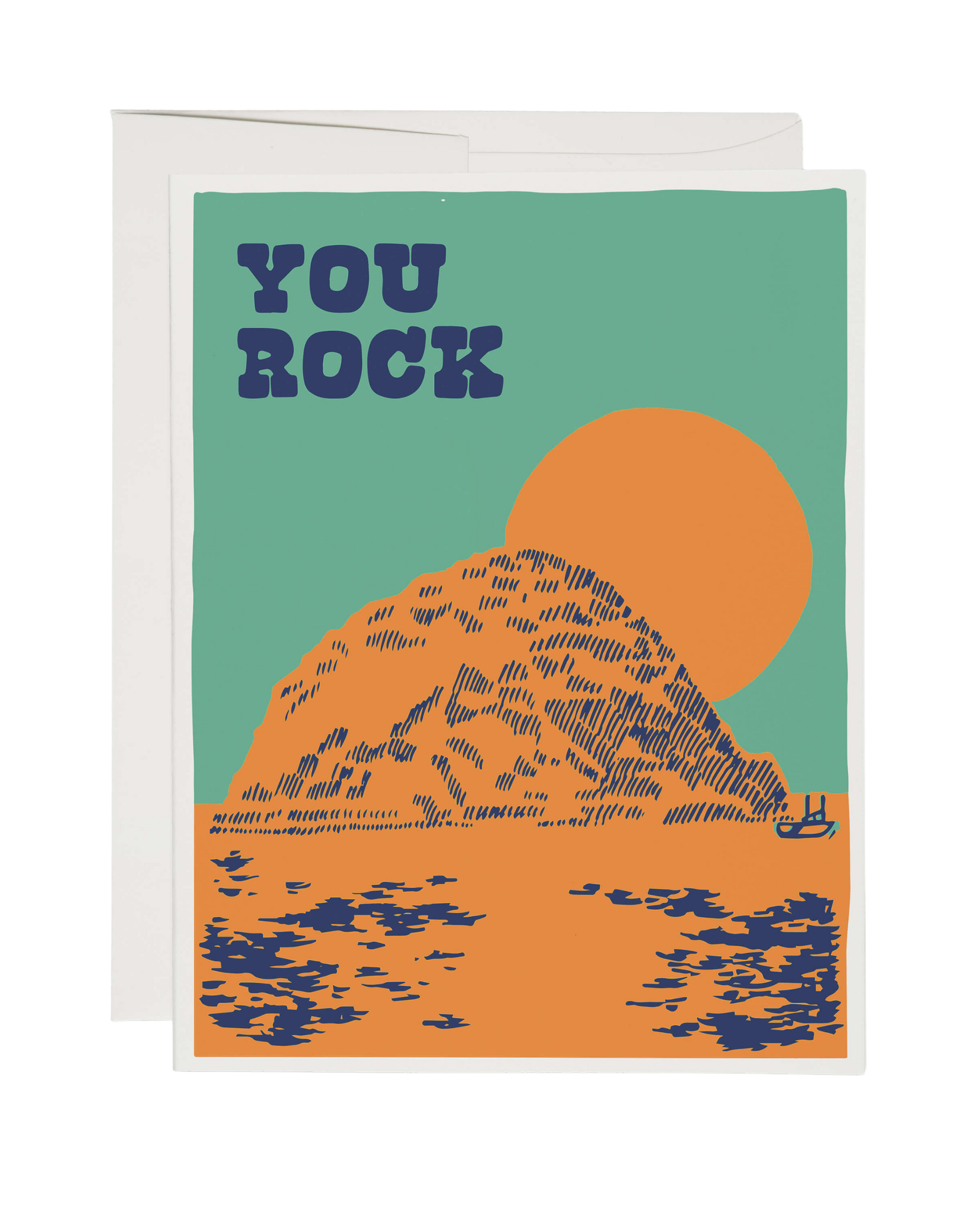 Morro Rock Card
