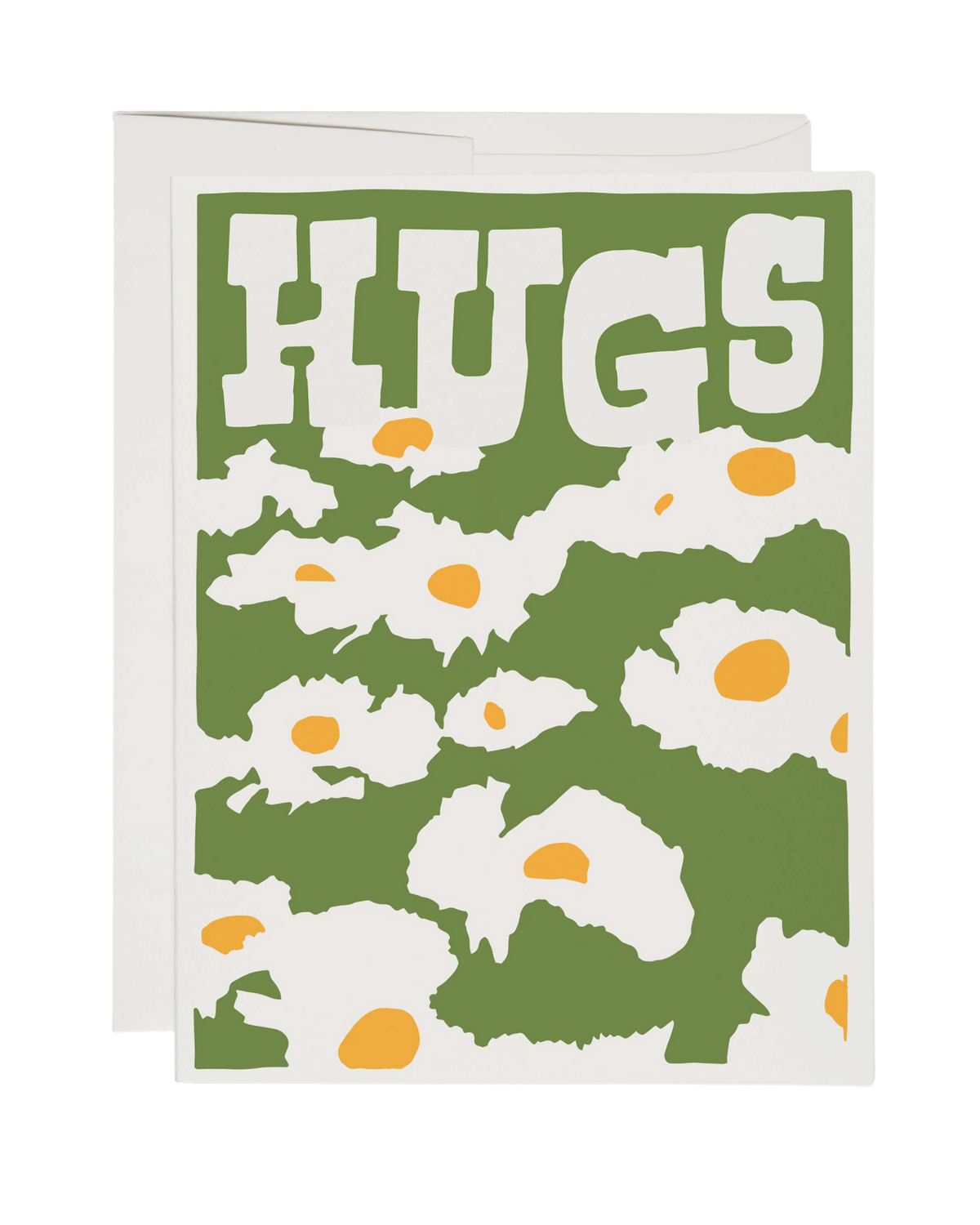Matilija Poppy Hugs Card