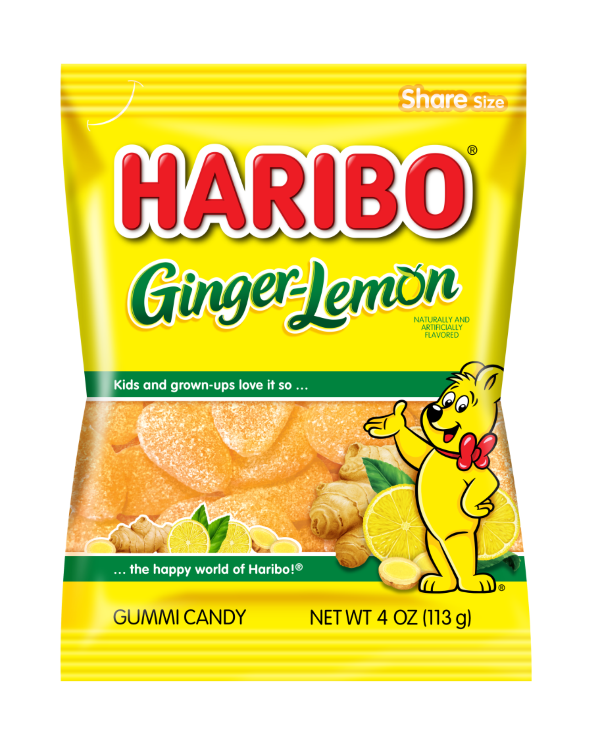Ginger Lemon Gummi Candy