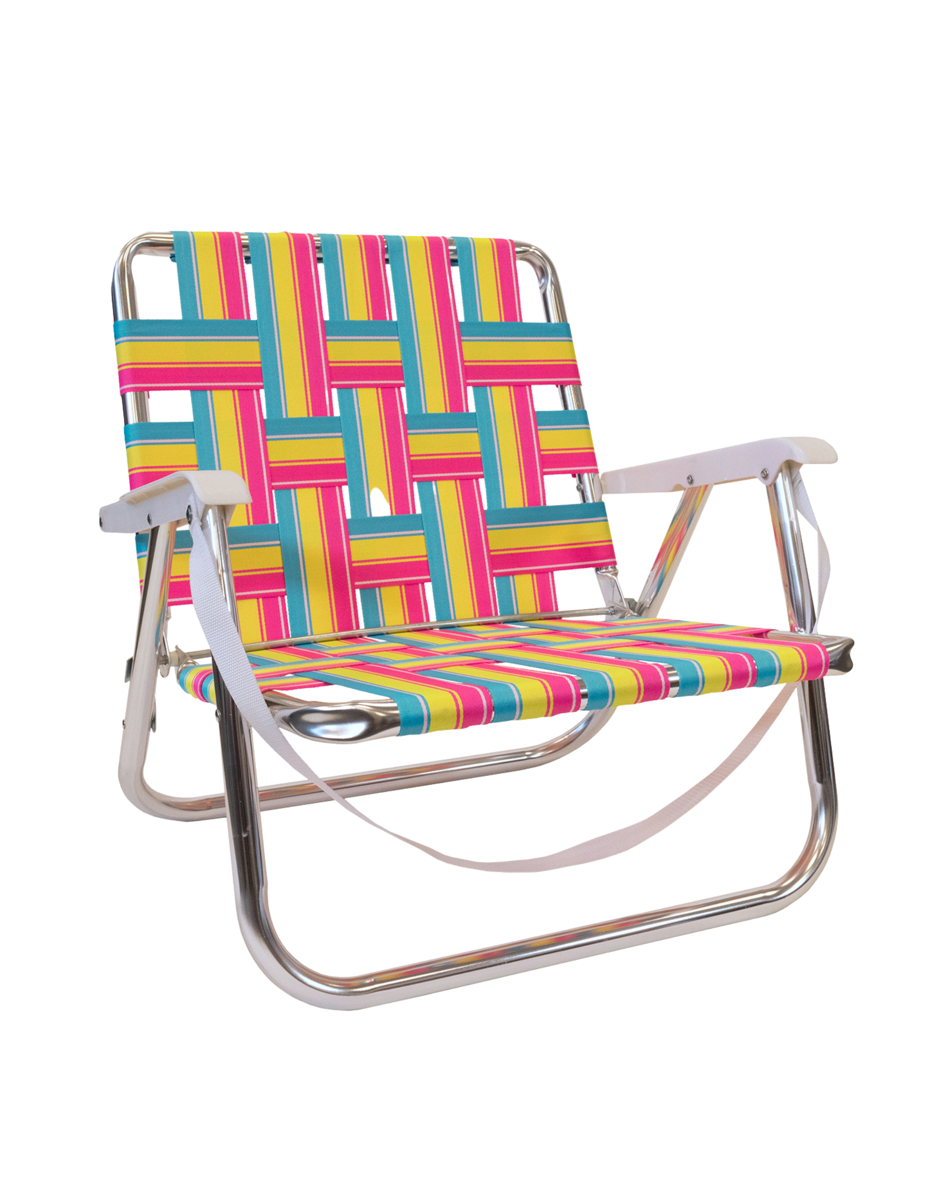 Backtrack Chair Lollipop Low - Yellow/Pink/Teal