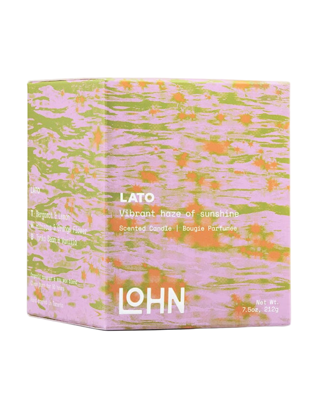 LOHN Candle - LATO Lemon & Tonka Bean
