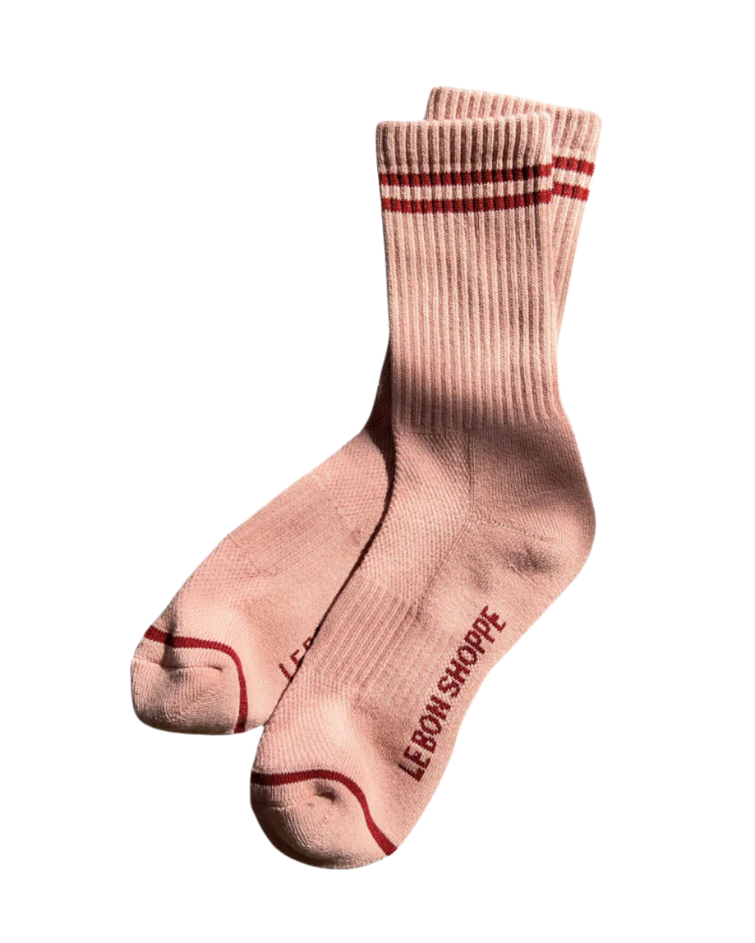 Boyfriend Socks Vintage Pink