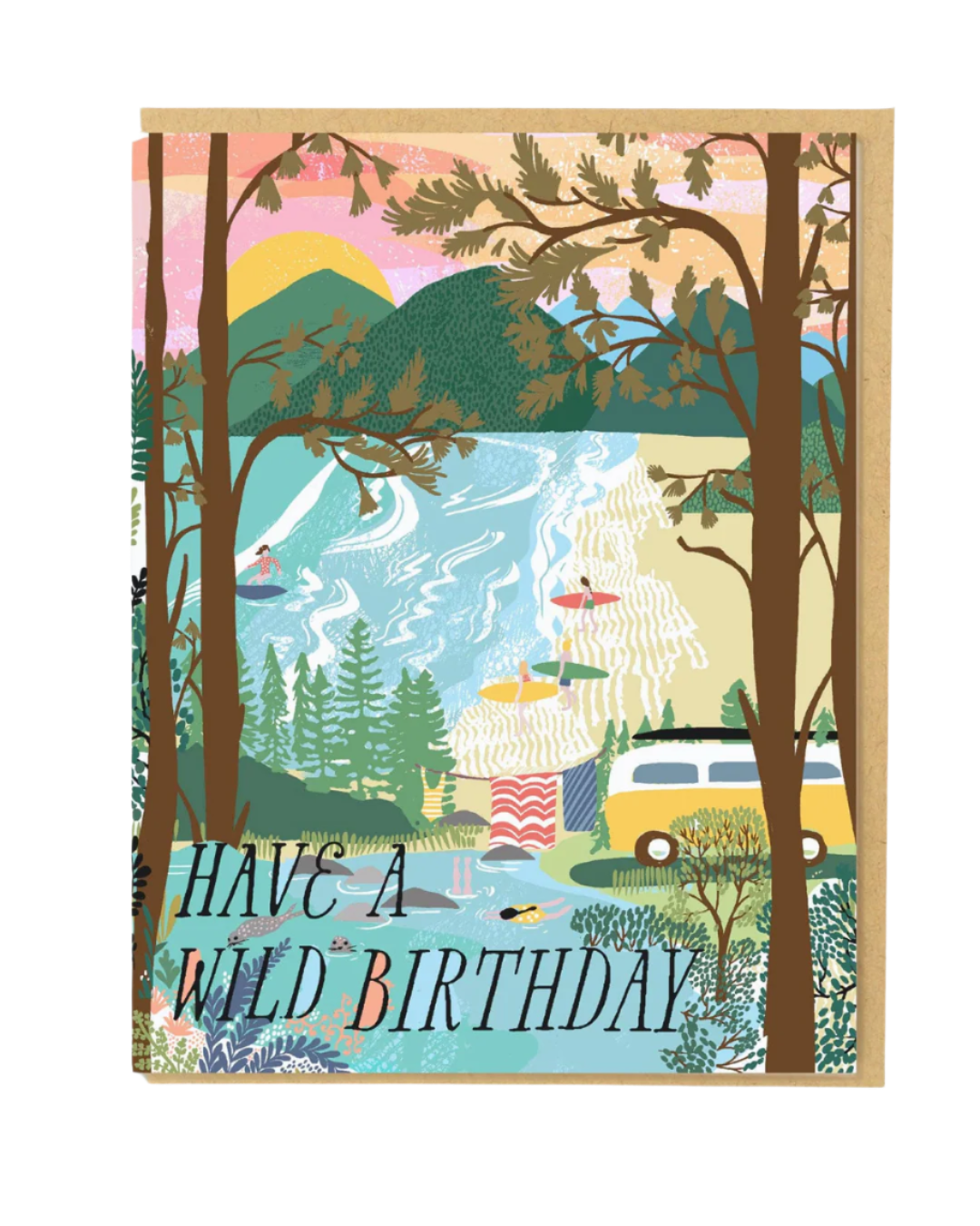 Wild Birthday Greeting card