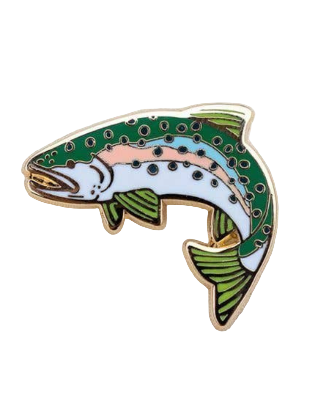 Rainbow Trout Enamel Pin