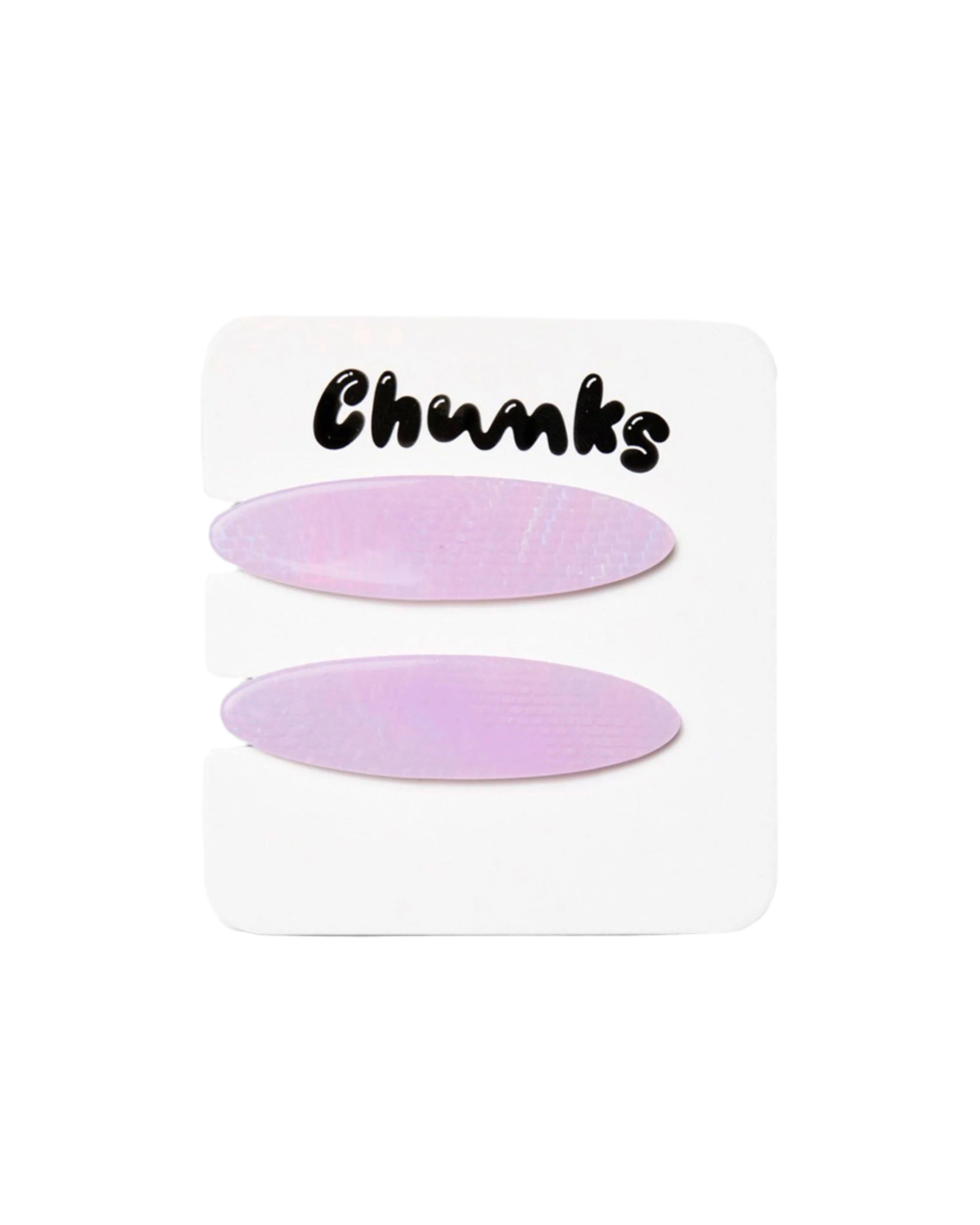 Allie Clips in Oval Shimmer