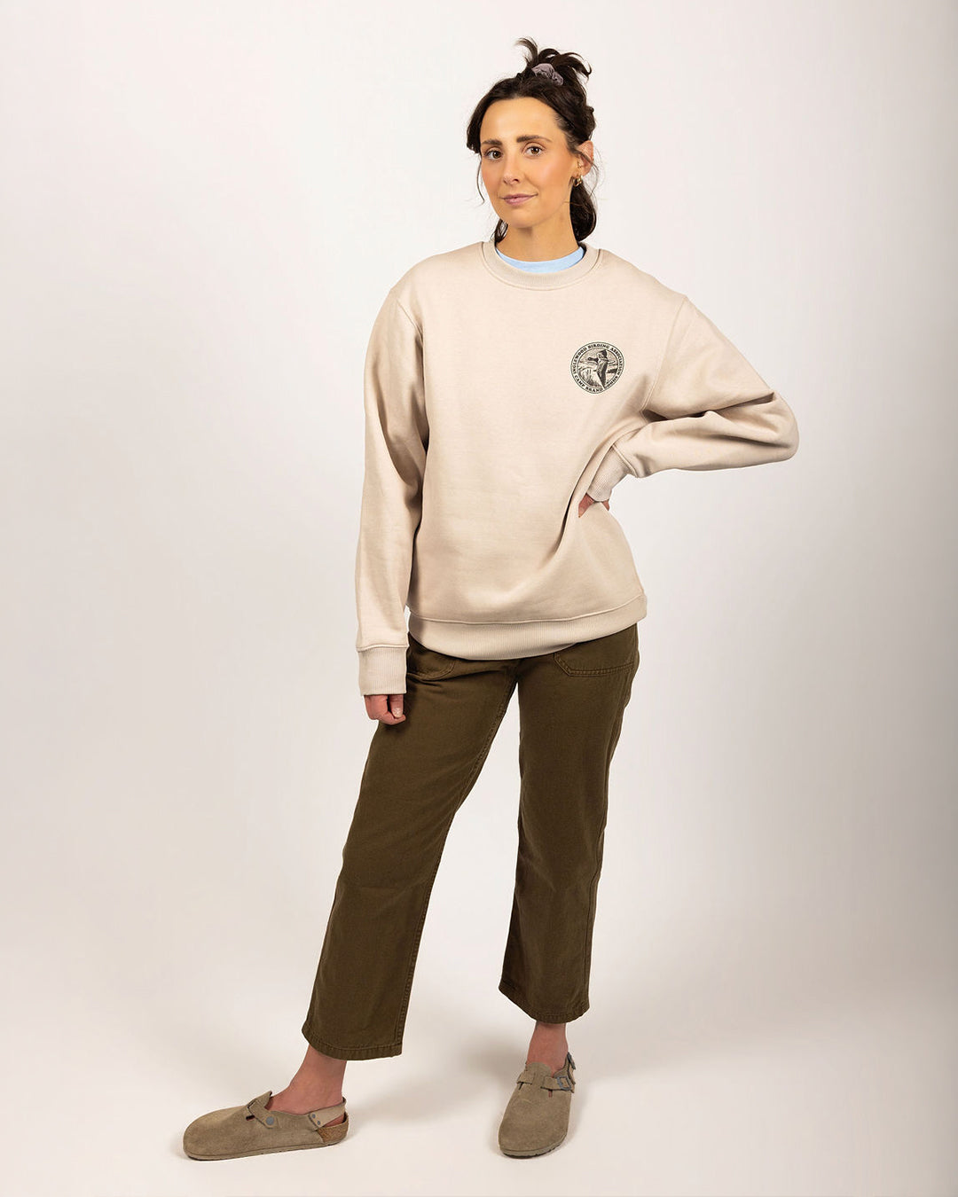 Birder's Club Vintage Crewneck - Sand